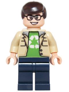 LEGO Minifigure-Leonard Hofstadter-LEGO Ideas (CUUSOO)-IDEA014-Creative Brick Builders